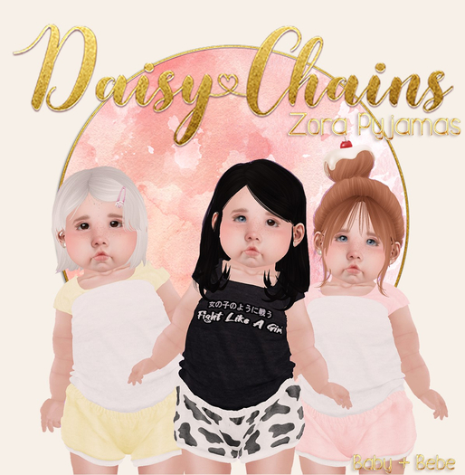 { Daisy Chains } Zora Pyjamas - Sky