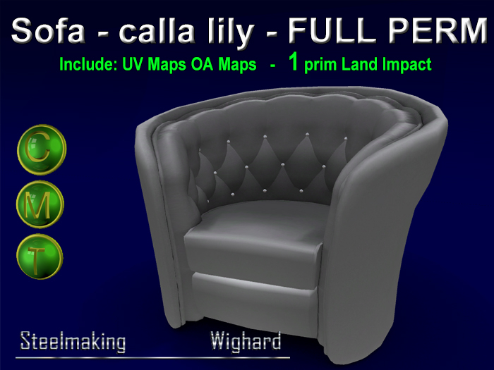 SOFA - Calla lily - Full Perm
