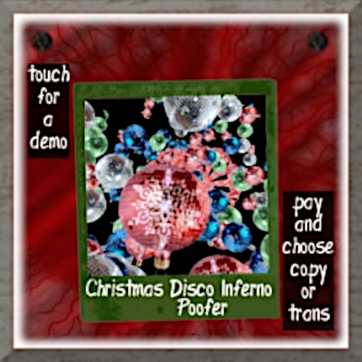 Christmas Disco Inferno Poofer