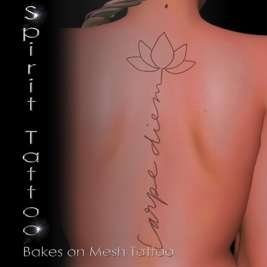 SPT-Flower Carpe Diem