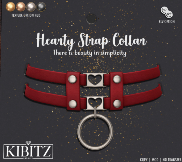 Kibitz - Hearty strap collar - fatpack