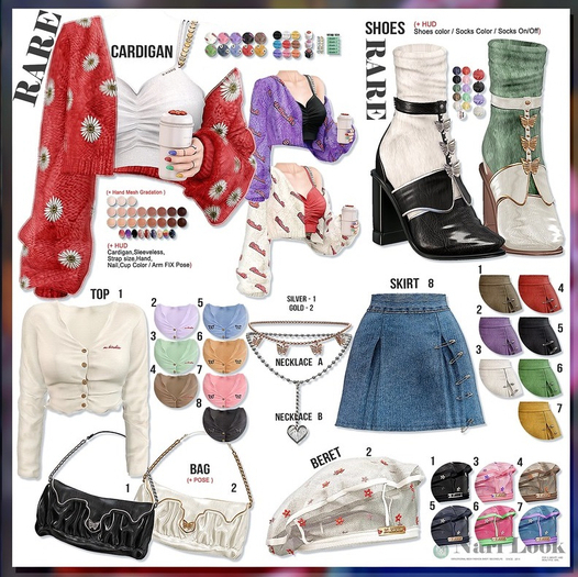`M.BIRDIE / Nari look.SKIRT Maitreya-Lara2