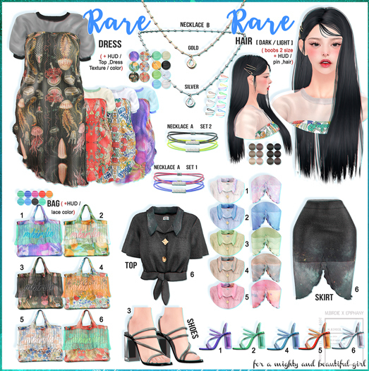 `M.BIRDIE / Erial look. BAG2