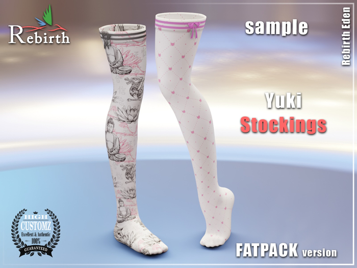 Yuki Stockings for REBIRTH Eden body - FATPACK