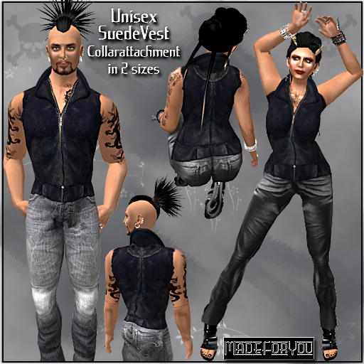 Unisex-SuedeVest/MadeForYou