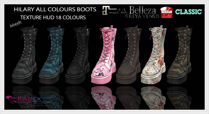 RADEX Mesh Hilary All Colours Boots