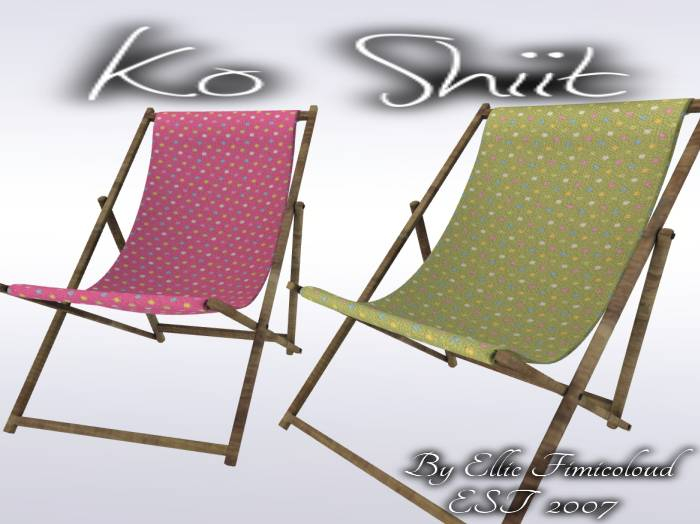 [KO SHIIT] BeachChairs Green