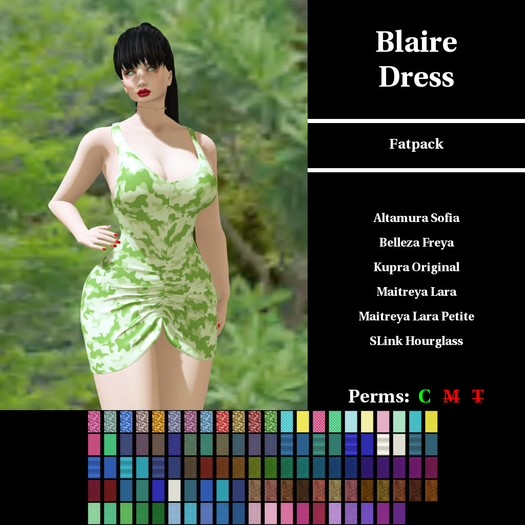 CDKC.10200001 - Blaire Dress - fatpack