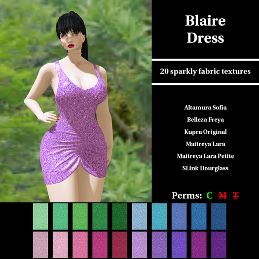 CDKC.10200001 - Blaire Dress - sparkle