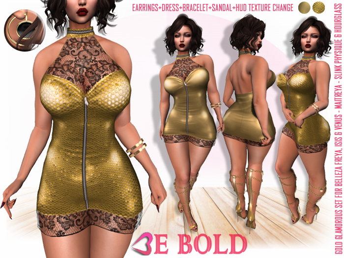 .::BE BOLD::. Gold Glamorous [add me]