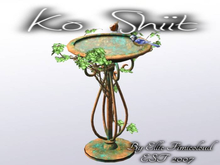[KO SHIIT] Rusty Birdbath