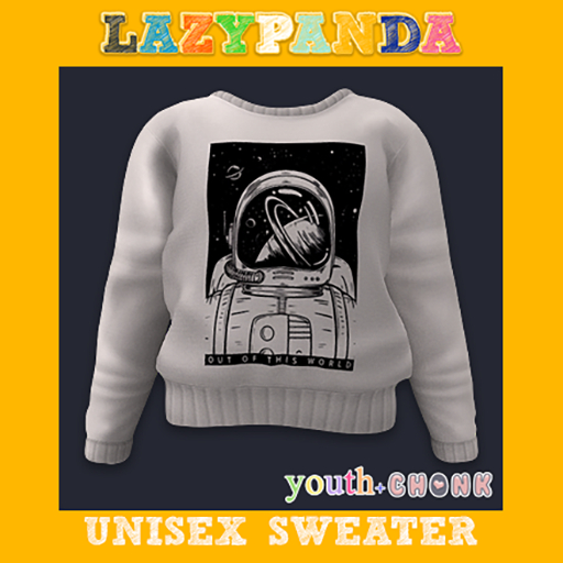  ♥ SALE ♥ LazyPanda - Unisex Sweater - Astronaut - Youth ♥ SALE ♥