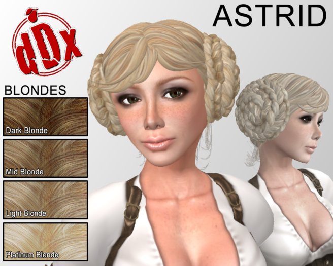 -dDx- Astrid double bun - Blondes
