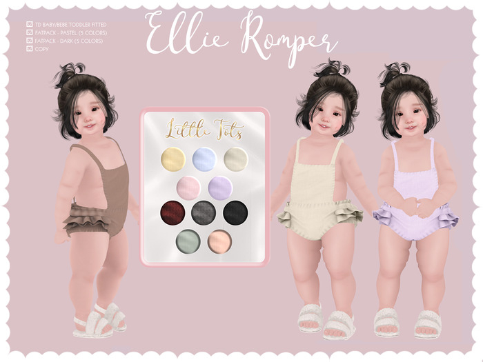 {Little Tots} Ellie Romper - DEMO
