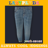 LazyPanda - Always Cool Jeggings - Youth - Stone