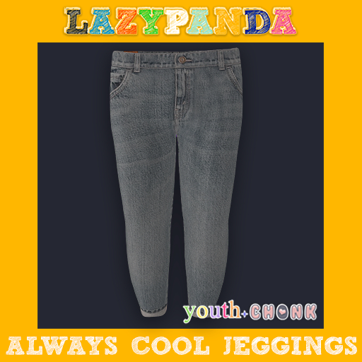 LazyPanda - Always Cool Jeggings - Youth - Slate