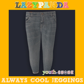 LazyPanda - Always Cool Jeggings - Youth - Slate