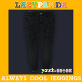 LazyPanda - Always Cool Jeggings - Youth - Onyx