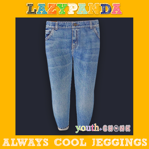 LazyPanda - Always Cool Jeggings - Youth - Chambray