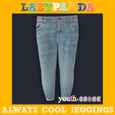 LazyPanda - Always Cool Jeggings - Youth - Ice
