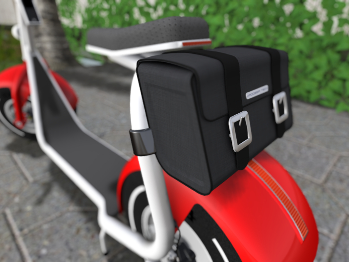 Black trail bag for Kroozer One