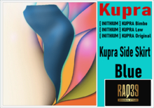 [R39] Kupra Side Skirt Blue