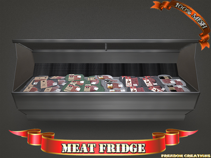 Meat fridge-Freedom creations