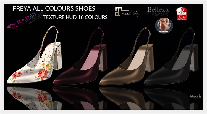 RADEX Mesh  Freya All Colours Shoes