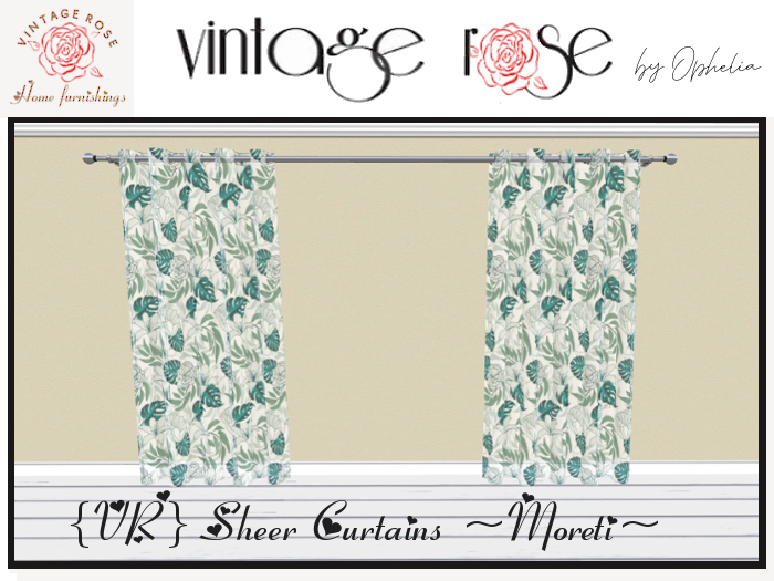 {VR} Curtains Moreti 