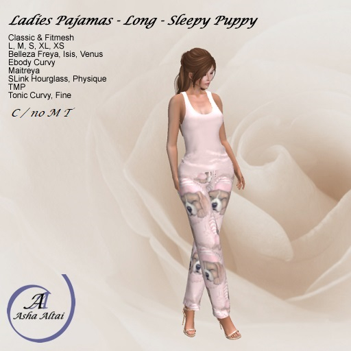 AA - Pajama Set - Sleepy Puppy