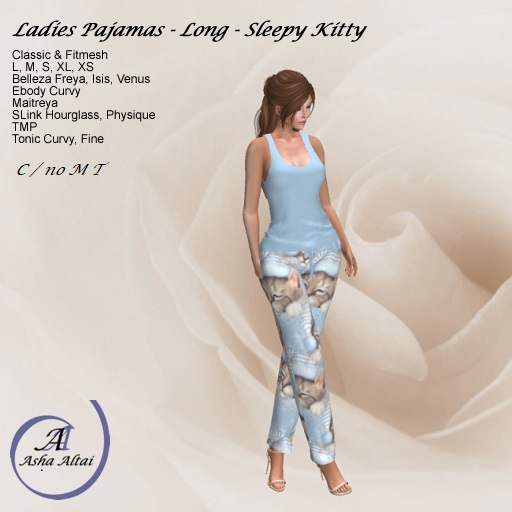 AA - Pajama Set - Sleepy Kitty