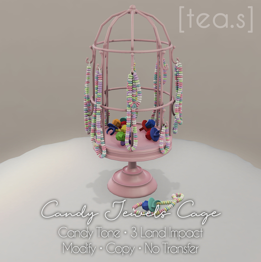 [tea.s] Candy Jewels Cage - Candy