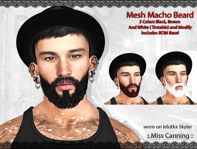 :: Miss Canning [ Macho Mesh Beard ]