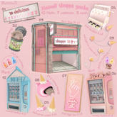 01 Kawaii Shoppe - huge shoppe sign - large-