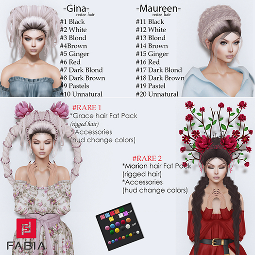 #13-FABIA- Gacha   <Maureen> Blond