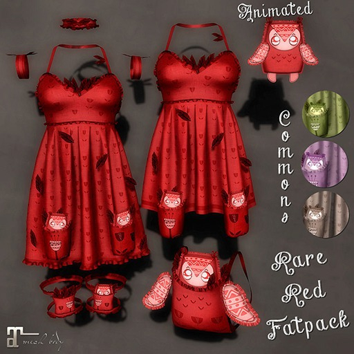 * Carmine * Brown Garters
