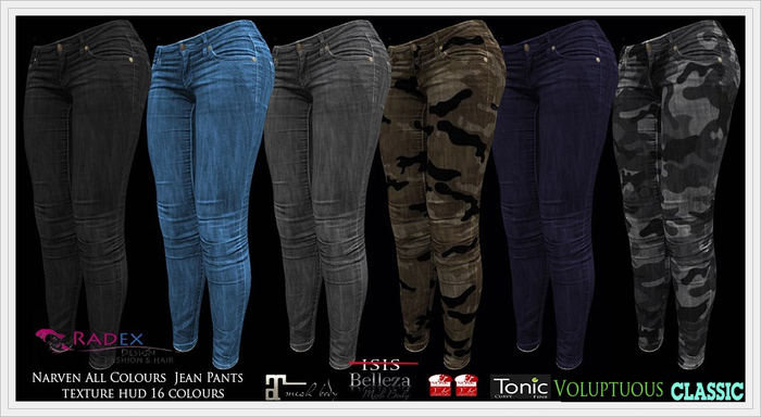 RADEX R-4 Mesh Narven All Colours  Jean Pants