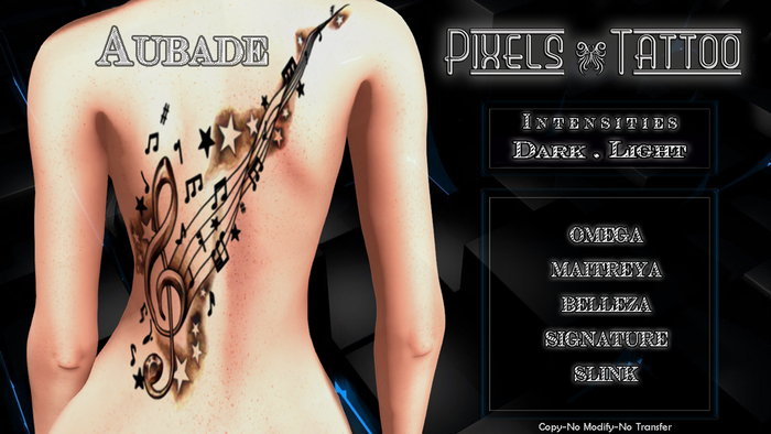 PIXELS CREATION - AUBADE TATTOO