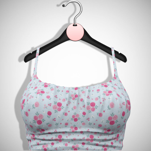 ChicModa // Amanda Crop Cami // DELICATE