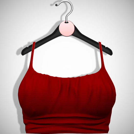 ChicModa // Amanda Crop Cami // RED
