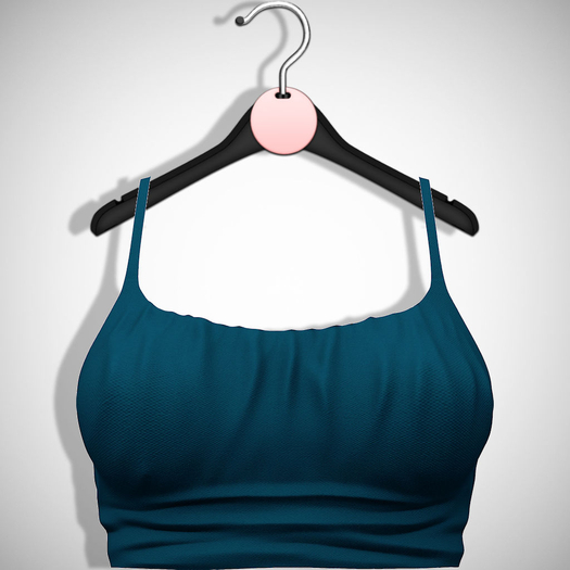 ChicModa // Amanda Crop Cami // BLUE