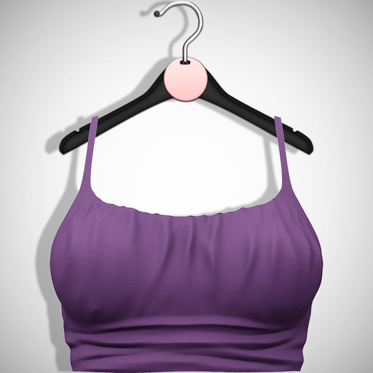 ChicModa // Amanda Crop Cami // PURPLE