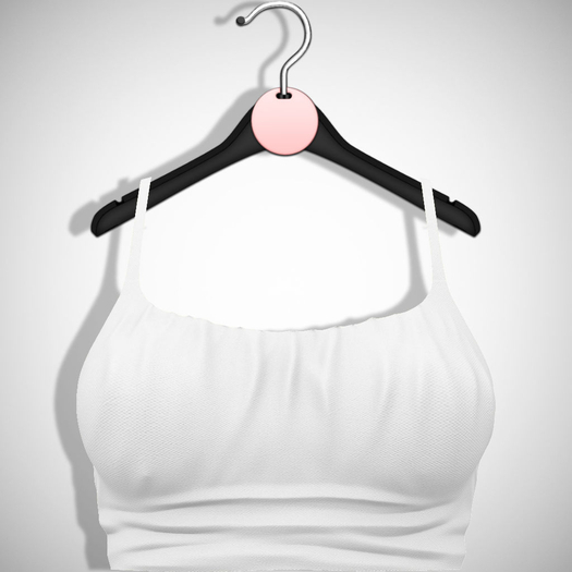 ChicModa // Amanda Crop Cami // WHITE