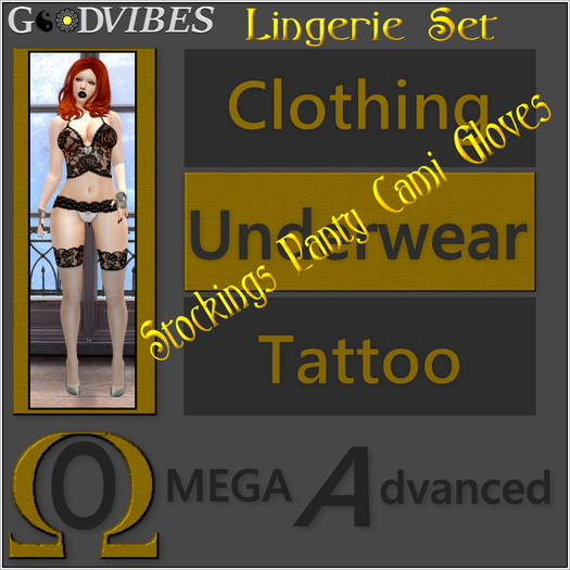Lingerie Set Gray 