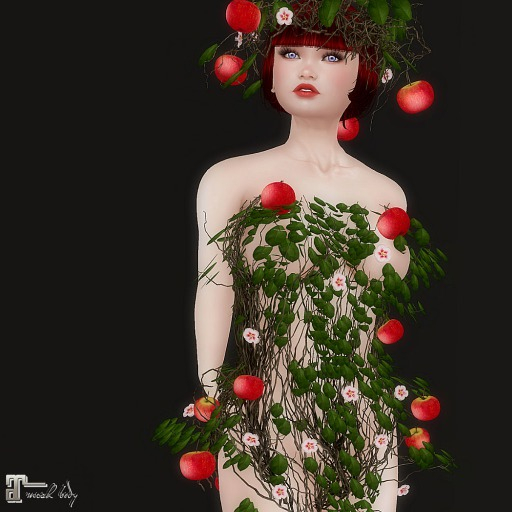 * Eve * Orange Apple Dress 