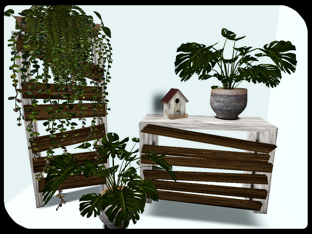 [AE] Home Decor - Boarded Design Shelves