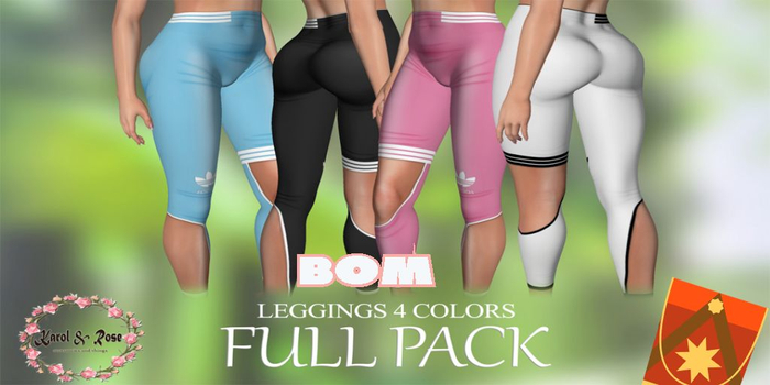 KAROL ROSE. LEGGINGS-BOM- full pack