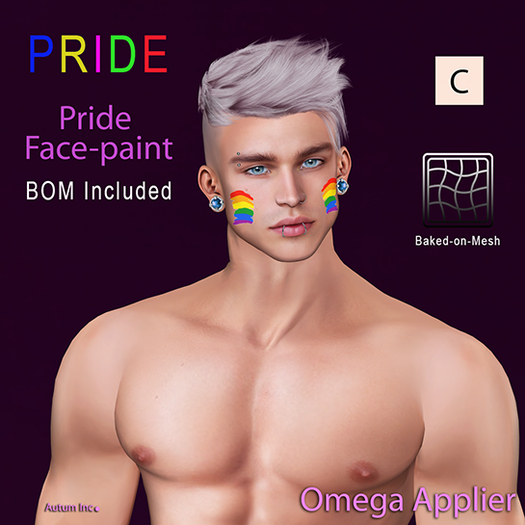 Autum Face-Paint Tattoo [Boxed] (Add me and click)