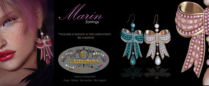 KUNGLERS - Marin earrings