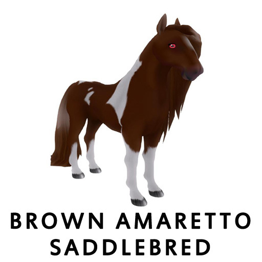 Amaretto Breedable Bundle Brown Amaretto Saddlebred 3